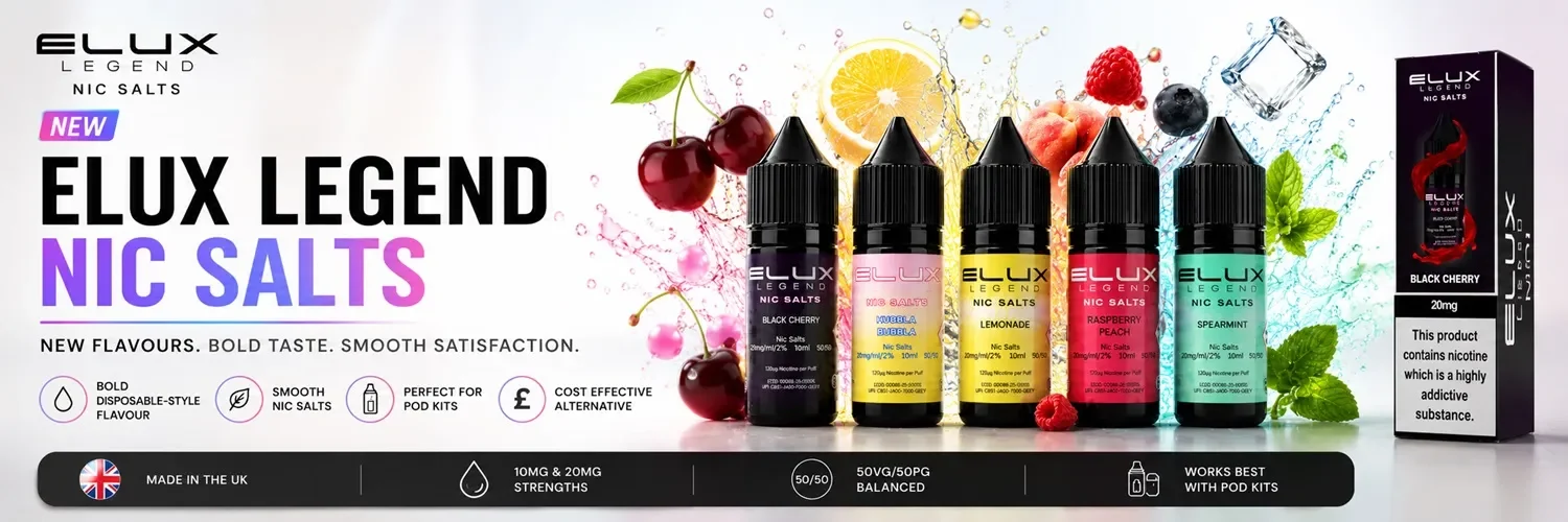 New Elux Legend Flavours Home Page
