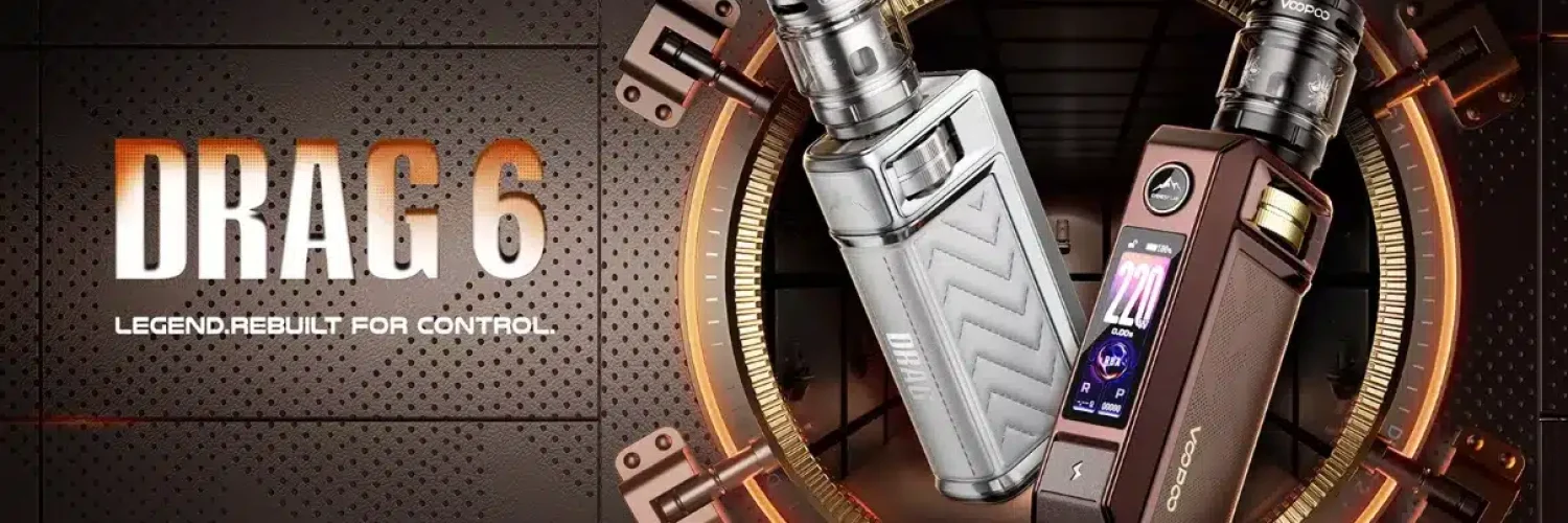 VOOPOO Drag 6 Vape Kit Promo Image